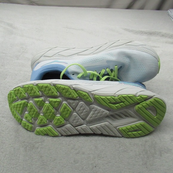 Hoka One One Women 11B Running Shoes White Arahi 7 Gym Light Lace Up Sneakers - Picture 5 of 14